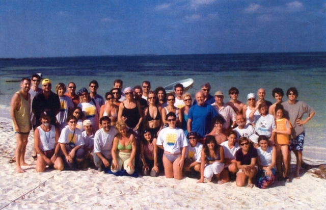 在墨西哥的合影